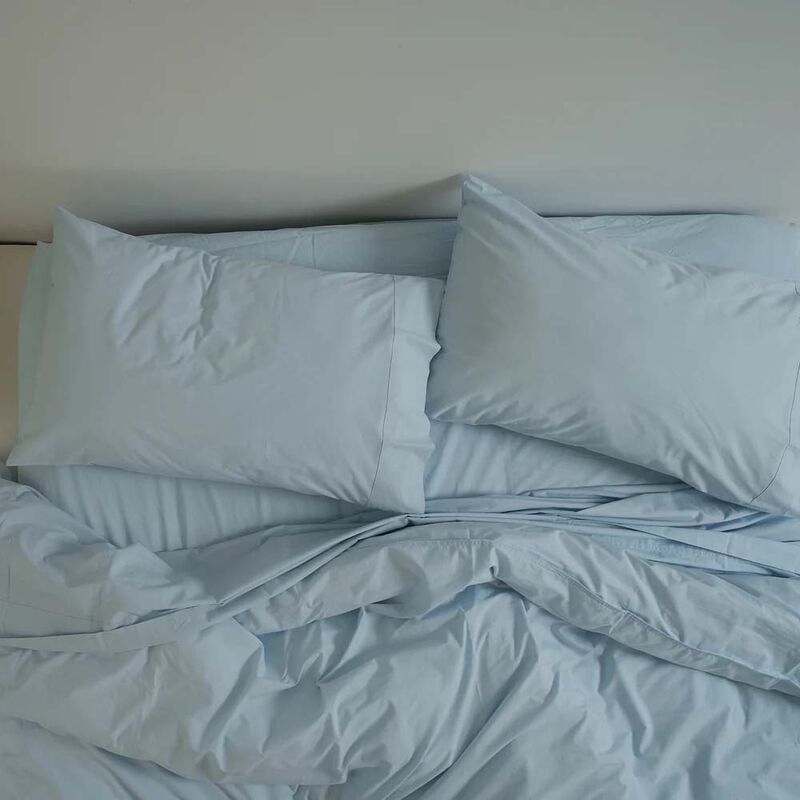 Home Lab 100% Stonewashed Cotton Duvet Set image number 5